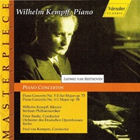 Hänssler Classic : Kempff - Beethoven Concertos 4 & 5